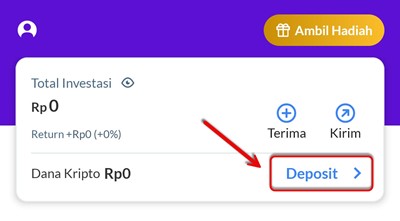 Masuk ke Halaman Deposit Ajaib Kripto