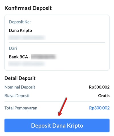 Konfirmasi Nominal Deposit