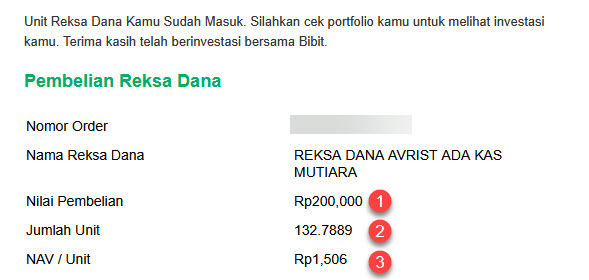 Informasi Jumlah Unit Reksa Dana