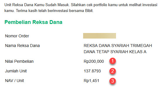 Informasi Jumlah Unit Reksa Dana