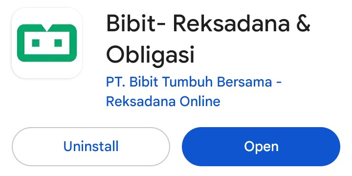Aplikasi Bibit