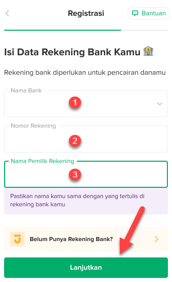 Isi Data Bank
