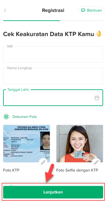Konfirmasi Data