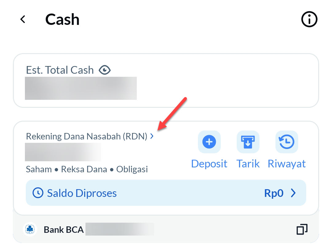 Melihat Rekening Dana Nasabah Ajaib Sekuritas