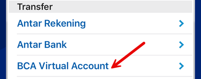 Cara Top Up LinkAja dari BCA Mobile